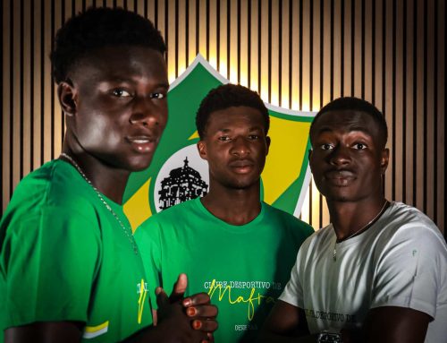 Amadou, Deme Jr. e Ngom reforçam o CD Mafra
